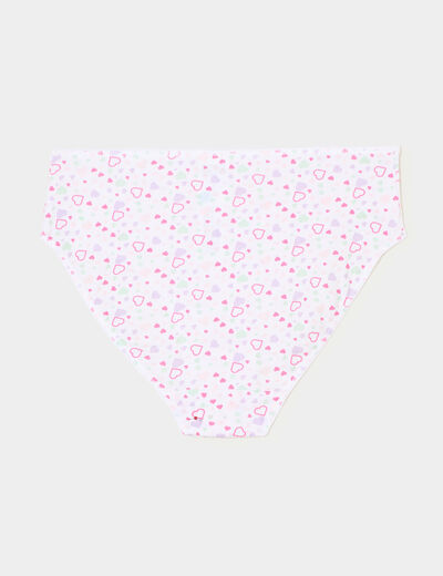 Lot 5 culottes coton ivoire fille