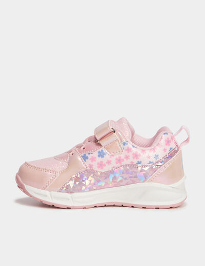 Baskets running lumineuses Stitch rose fille