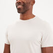 T-shirt col rond manches courtes Creeks gris clair homme