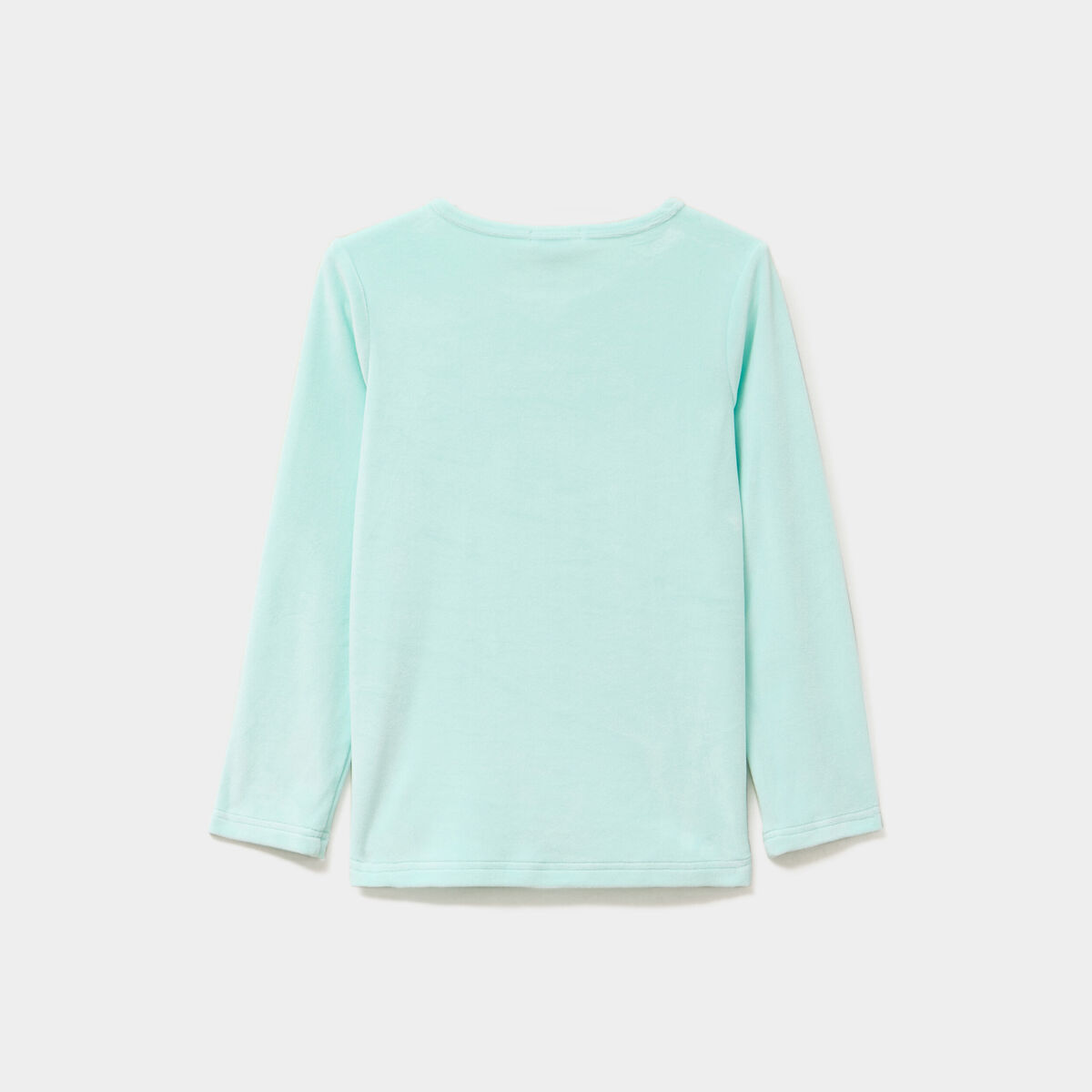 Ensemble pyjama legging et t-shirt bleu turquoise fille