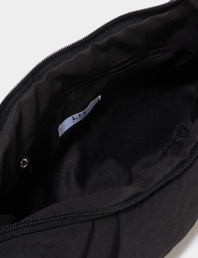 Sac banane noir femme