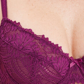 soutien gorge emboitant dentelle rouge femme Soutien-gorge emboîtant dentelle rouge femme