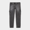 Jeans battle bas resserr&eacute; denim noir gar&ccedil;on