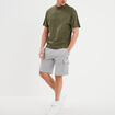 T-shirt oversize manches courtes Liberto vert kaki homme