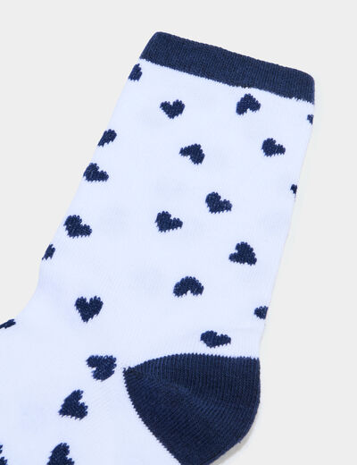 Lot 5 paires de chaussettes multicolore fille