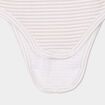 Lot 3 bodies US manches longues coton blanc b&eacute;b&eacute;