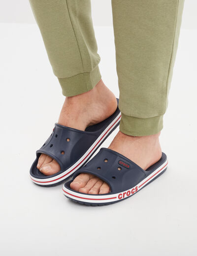 Claquettes Crocs bleu marine homme