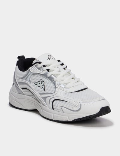 Baskets running m&eacute;moire de forme Kappa noir femme