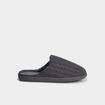 Chaussons mules Isotoner Ergonomie gris foncé homme