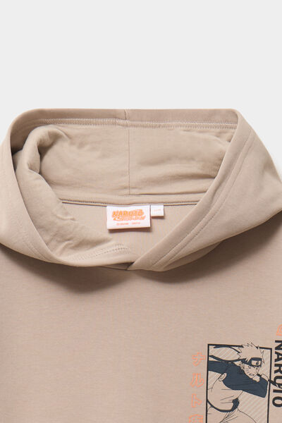 Sweat hoodie poches zipp&eacute;es Naruto sable gar&ccedil;on