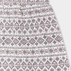 Pantalon à taille élastiquée creme bébé fille