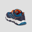 Baskets running à lacets Trappeur bleu garçon