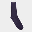 Lot 2 paires chaussettes côtelées bleu marine homme