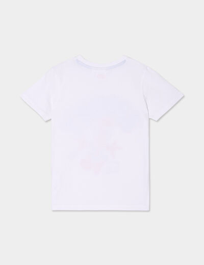 T-shirt manches courtes Spider-Man blanc garçon