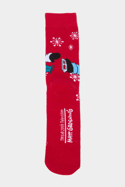 Lot 3 paires chaussettes Les Simpsons multicolore homme