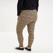 Legging en coton sable femme grande taille