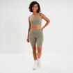 Brassi&egrave;re de sport dos nageur vert kaki femme