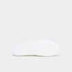 Tennis basses en toile enfilage facile blanc femme