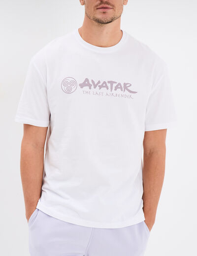 T-shirt manches manches coton Avatar sable homme