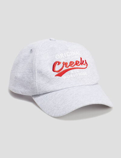 Casquette Creeks gris homme