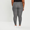 Legging en coton noir femme grande taille