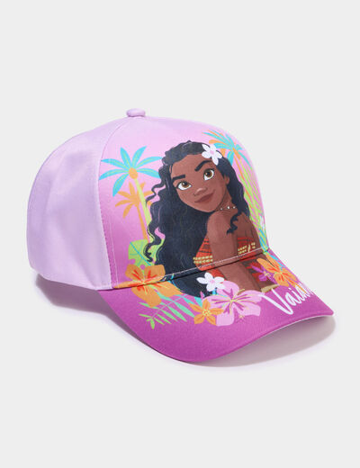 Casquette Vaiana rose fille