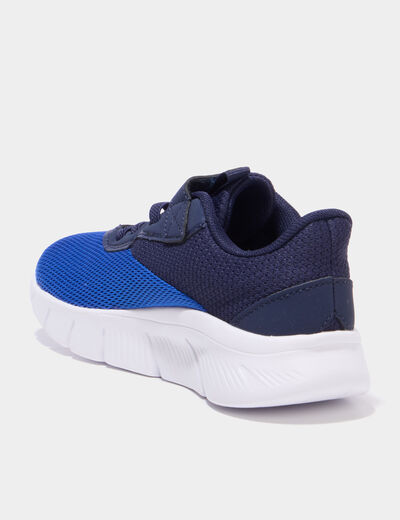 Baskets running scratchs Puma FlexFocus bleu fonc&eacute; gar&ccedil;on