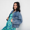 Veste en jean boutonnée Creeks denim double stone femme