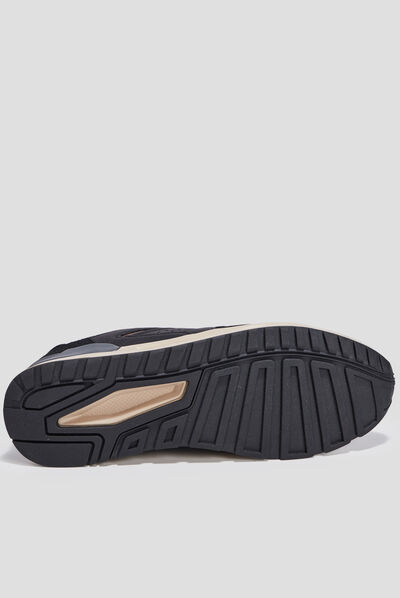 Runnings à lacets Kappa Midiano noir homme