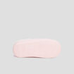 Chaussons brodés fourrés rose fille