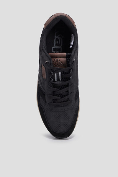 Runnings à lacets Kappa Midiano noir homme
