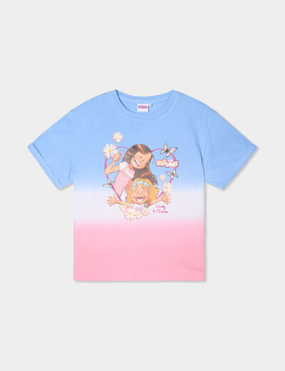 T-shirt manches courtes The Sisters multicolore fille
