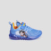 Baskets running à scratchs Dragon Ball Z bleu electrique garçon