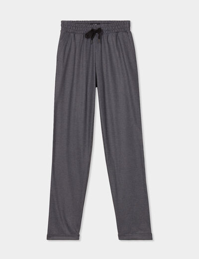 Pantalon de jogging slim gris foncé femme