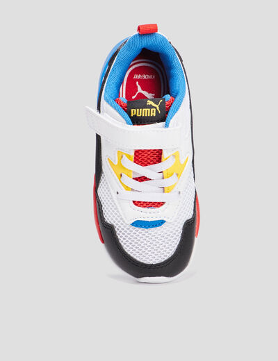 Runnings à lacets Puma X Ray Lite blanc garçon