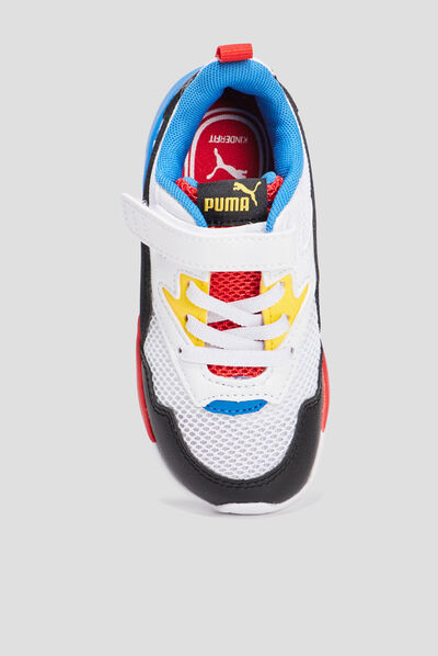 Runnings à lacets Puma X Ray Lite blanc garçon