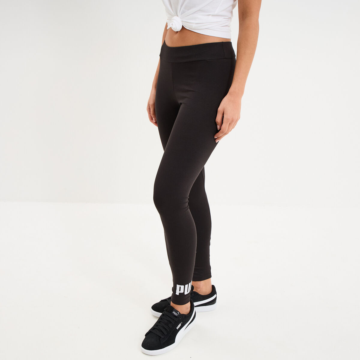 Legging de sport taille haute Puma noir femme
