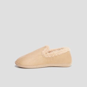 chaussons confort fourres camel femme Chaussons confort fourrés camel femme