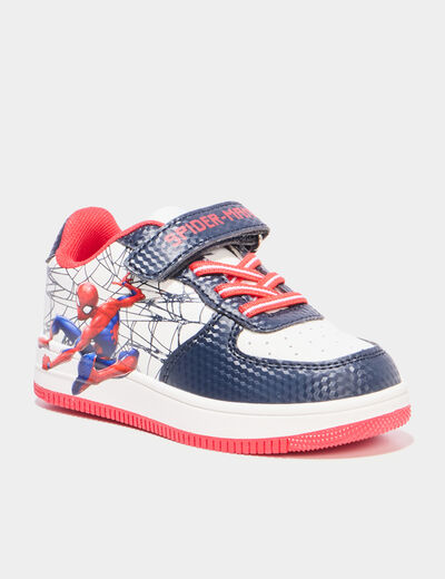 Tennis basses &agrave; scratchs Spider-Man multicolore gar&ccedil;on