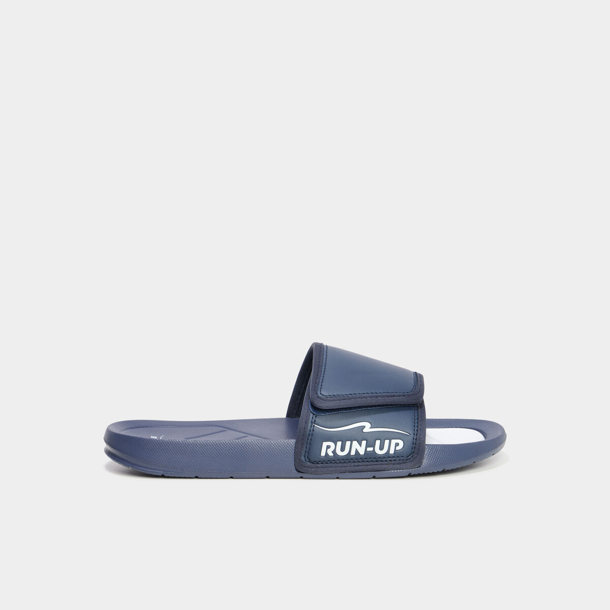 Mules de plage &agrave; scratchs multicolore homme
