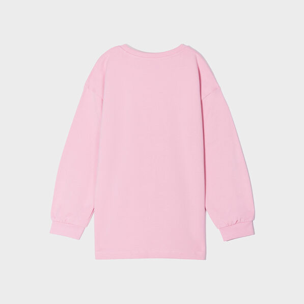 ensemble 2 pieces sweat long et legging rose pastel fille Ensemble 2 pièces sweat long et legging rose pastel fille