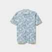 Polo jersey droit manches courtes coton gris homme