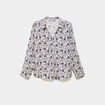 Blouse fluide manches 3/4 ecru femme grande taille