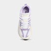 Baskets running m&eacute;moire de forme confort blanc fille