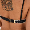 Haut de maillot de bain triangle noir femme