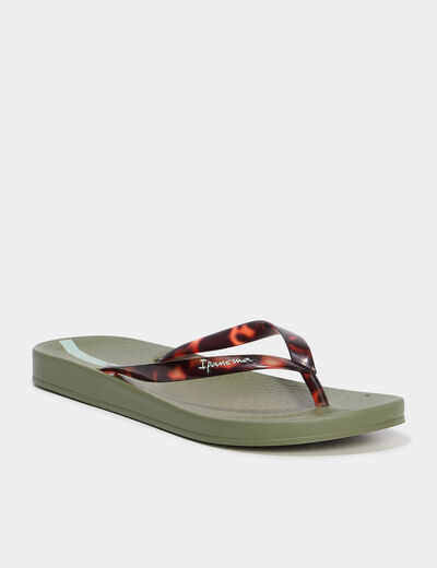Tongs Ipanema vert femme
