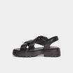 Sandales en cuir Liberto noir femme