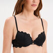 Soutien-gorge emboîtant paddé dentelle noir femme
