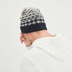 Bonnet tricoté multicolore homme