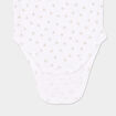 Lot 3 bodies US coton manches courtes blanc bébé